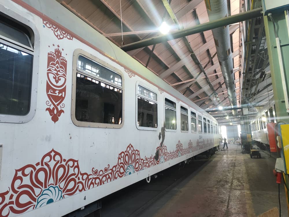 رفع سانحه ۴ دستگاه واگن ارگ شرکت جوپار توسط شرکت کیان صنعت شهباز